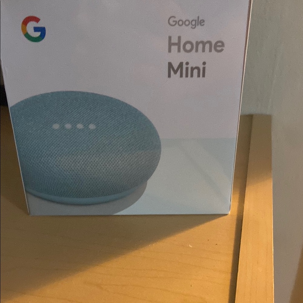 Google Home Mini - Aqua
